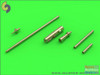 MASAM72070 1:72 Master Model MiG-15 & MiG-15bis Fagot Gun Barrels, Antenna Base & Pitot Tube Set