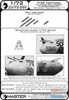 MASAM72095 1:72 Master Model P-38 Lightning Late Armament Set