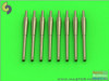 MASSM700042 1:700 Master Model British 4.7in/45 (120mm) QF Marks IX and XII Barrels (8pcs)