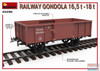 MIA35296 1:35 Miniart Railway Gondola 15.5 - 18t