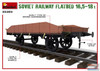 MIA35303 1:35 Miniart Soviet Railway Flatbed 16.5-18t