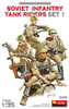 MIA35309 1:35 MiniArt Soviet Infantry Tank Riders Figure Set 1