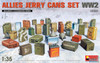 MIA35587 1:35 Miniart Allies Jerry Cans Set WW2