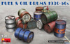 MIA35613 1:35 MiniArt Fuel & Oil Drums 1930-50s