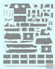 MNGSPS051 1:35 Meng Sd.Kfz.171 Panther Ausf A Late Zimmerit Decal Type 2