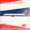 NGM53160 1:400 NG Model British Airways B757-200 Reg #G-BMRB (pre-painted/pre-built)