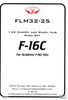 ORDFLM32025 1:32 Flying Leathernecks F-16C Falcon Canopy and Wheel Hub Mask Set (ACA kit)