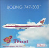 PHX11648 1:400 Phoenix Model Thai Airways B747-300 Reg #HS-TGD with Kings Logo (pre-painted/pre-built)