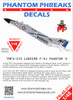 PPD48011 1:48 Phantom Phreaks Decals - F-4J Phantom II VMFA-212 Lancers