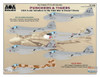 AOA72010 1:72 AOA Decals - USN A-6E Intruders in the Cold War & Desert Storm VA-75 Sunday Punchers & VA-65 Tigers
