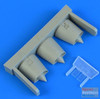 QBT72615 1:72 Quickboost Mirage F.1 Air Intakes (SPH kit)