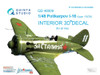 QTSQD48009 1:48 Quinta Studio Interior 3D Decal - Polikarpov I-16 Type 18/24