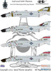 RAPSH32004 1:32 Speed Hunter Graphics - F-4C F-4D Phantom II 'Snub-nosed USAF Phantoms Part II: Air National Guard ADC Gray Phantoms'