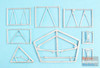 SAC32127 1:32 Scale Aircraft Conversions - Jeanin Stahltaube Landing Gear & Wire Supports (WNW kit)