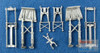 SAC48075 1:48 Scale Aircraft Conversions - Heinkel He 111 Landing Gear (REV kit) #48075