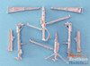 SAC48131 1:48 Scale Aircraft Conversions - F-14 Tomcat Landing Gear (HBS kit) #48131