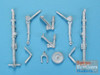 SAC48155 1:48 Scale Aircraft Conversions - Fw 190 Landing Gear (HAS kit) #48155
