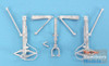 SAC48164 1:48 Scale Aircraft Conversions - PV-1 Ventura Landing Gear (REV kit) #48164