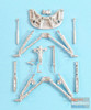 SAC48302 1:48 Scale Aircraft Conversions - F-16XL Falcon Landing Gear (SKM kit)