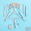 SAC48313 1:48 Scale Aircraft Conversions - F-16 Falcon (Heavy) Landing Gear (KIN kit)