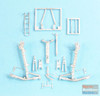 SAC48365 1:48 Scale Aircraft Conversions - Su-34 Fullback Landing Gear (KTH kit)