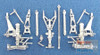 SAC72019 1:72 Scale Aircraft Conversions - B-1 Lancer Landing Gear Set (REV kit) #72019