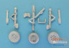 SAC72048 1:72 Scale Aircraft Conversions - T-33 Shooting Star Landing Gear Set (PLA/SWD kit) #72040
