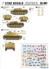 SRD35867 1:35 Star Decals - German Tanks in Italy #4 Sicily 43