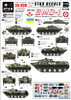 SRD35938 1:35 Star Decals - Soviet BMD-1 Ukraine Moldavia Russia KFOR