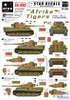 SRD35992 1:35 Star Decals - Afrika Tigers Part 1