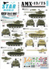 SRD35C1007 1:35 Star Decals - AMX-13/75