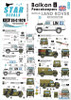 SRD35C1028 1:35 Star Decals - Balkan Peacekeepers British Land Rover Defender