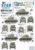 SRD35C1103 1:35 Star Decals French Shermans Part 2: M4A3 105mm / M4A1 / M4A3 76mm