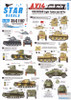 SRD35C1107 1:35 Star Decals - Axis and Eastern European Tank Mix #1 Bulgarian Light Tanks and AFVs