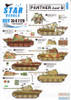 SRD35C1128 1:35 Star Decals - Late War Panther Ausf G on the Eastern Front 1944-45