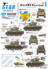 SRD35C1137 1:35 Star Decals - Korean War M4A3E8 Sherman #2