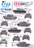 SRD35C1140 1:35 Star Decals - Tanks and AFVs in Bosnia #5: Serbian T-55A Tanks