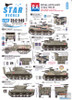 SRD35C1149 1:35 Star Decals - Royal Artillery in Italy 1943-45 M3A1 M7 M10 Sherman