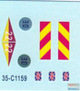 SRD35C1159 1:35 Star Decals - Balkan Peacekeepers #8: White Warriors of the Cheshire Regiment in Bosnia