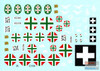 SRD35C1164 1:35 Star Decals - Axis Tank Mix #3: Hungarian Tanks 30.M Toldi I