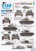 SRD35C1167 1:35 Star Decals - Korean War USMC M46 Patton