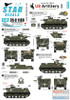 SRD35C1189 1:35 Star Decals - Korean War 1950-53 US Artillery #1 M7 Priest