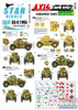 SRD35C1195 1:35 Star Decals - Axis & Eastern European Tank Mix #5: Hungarian Tanks