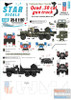 SRD35C1197 1:35 Star Decals - Vietnam Gun Trucks Part 4: M54 5-ton Truck