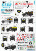 SRD35C1200 1:35 Star Decals - Vietnam Gun Trucks Part 7: M37 3/4-ton Truck