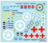 SRD35C1203 1:35 Star Decals - Allied M3A1 White Scout Car Italy 1943-45 (Poland NZ South Africa Britain)