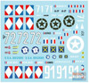 SRD35C1204 1:35 Star Decals - Free France M3A1 White Scout Car Italy 1943-44 (Italy Corsica France)