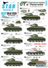 SRD35C1224 1:35 Star Decals Red Army OT-34 Flame Tanks