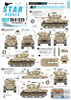 SRD35C1225 1:35 Star Decals - Israeli AFVs #8 Six Day War - M1 Super Sherman