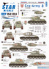 SRD35C1238 1:35 Star Decals - Croatian Tanks in the Homeland War 1991-95 - Cro-Army #3 - T-34/85M